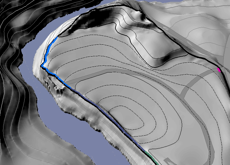 Post-Reclamation Design Plan Map