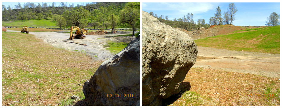 Hard Rock Quarry Reclamation Progress (2016) 